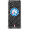 NBA Philadelphia 76ers Black Rust Galaxy A32 5G Clear Case