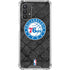 NBA Philadelphia 76ers Black Rust Galaxy A32 5G Clear Case