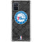 NBA Philadelphia 76ers Black Rust Galaxy A51 5G Clear Case