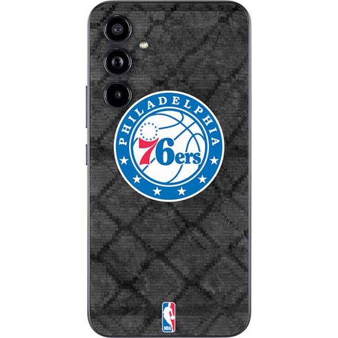 NBA Philadelphia 76ers Black Rust Galaxy A54 5G Skin