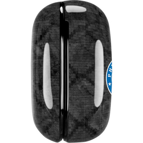 NBA Philadelphia 76ers Black Rust Galaxy Buds Pro Skin