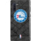 NBA Philadelphia 76ers Black Rust Galaxy Note 10 Pro Case