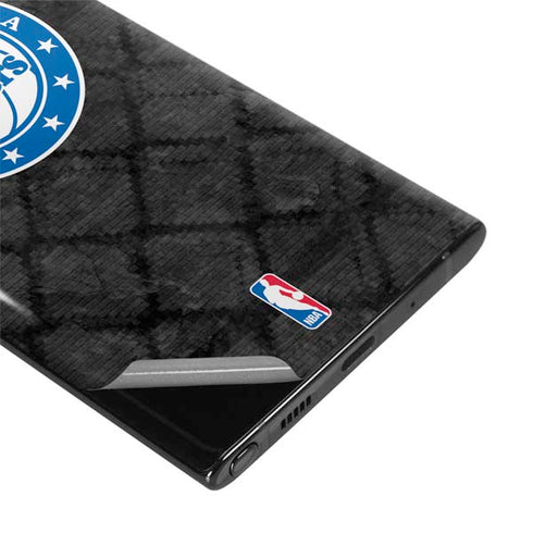 NBA Philadelphia 76ers Black Rust Galaxy Note 10 Skin