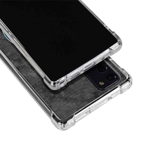 NBA Philadelphia 76ers Black Rust Galaxy Note20 5G Clear Case