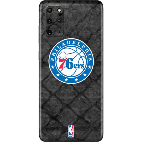 NBA Philadelphia 76ers Black Rust Galaxy S20 Plus Skin