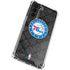 NBA Philadelphia 76ers Black Rust Galaxy S21 5G Clear Case