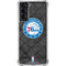 NBA Philadelphia 76ers Black Rust Galaxy S22 Clear Case