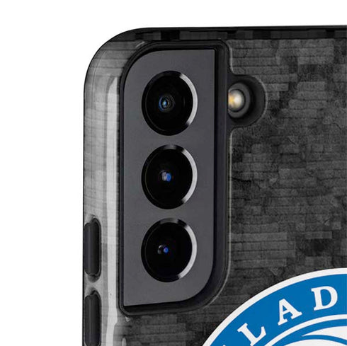 NBA Philadelphia 76ers Black Rust Galaxy S22 Pro Case