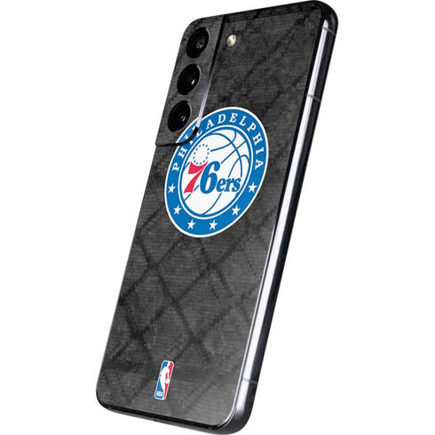 NBA Philadelphia 76ers Black Rust Galaxy S22 Skin