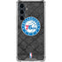 NBA Philadelphia 76ers Black Rust Galaxy S23 FE Clear Case