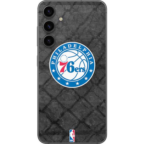 NBA Philadelphia 76ers Black Rust Galaxy S23 FE Skin