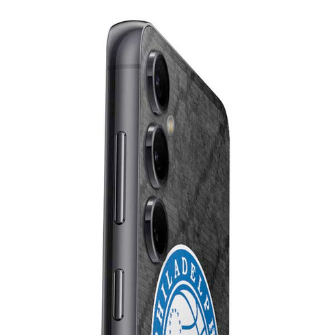 NBA Philadelphia 76ers Black Rust Galaxy S23 FE Skin