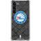 NBA Philadelphia 76ers Black Rust Galaxy S23 Plus Clear Case