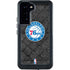NBA Philadelphia 76ers Black Rust Galaxy S23 Plus Waterproof Case