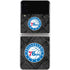 NBA Philadelphia 76ers Black Rust Galaxy Z Flip3 5G Skin