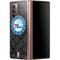 NBA Philadelphia 76ers Black Rust Galaxy Z Fold2 5G Skin