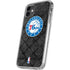 NBA Philadelphia 76ers Black Rust iPhone 11 Clear Case