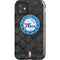 NBA Philadelphia 76ers Black Rust iPhone 11 Impact Case