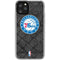 NBA Philadelphia 76ers Black Rust iPhone 11 Pro Clear Case