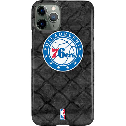 NBA Philadelphia 76ers Black Rust iPhone 11 Pro Lite Case