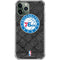 NBA Philadelphia 76ers Black Rust iPhone 11 Pro Max Clear Case