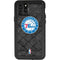 NBA Philadelphia 76ers Black Rust iPhone 11 Pro Waterproof Case