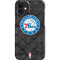 NBA Philadelphia 76ers Black Rust iPhone 12 Mini Lite Case