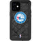 NBA Philadelphia 76ers Black Rust iPhone 12 Mini Waterproof Case