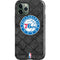 NBA Philadelphia 76ers Black Rust iPhone 12 Pro Max Impact Case