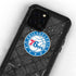 NBA Philadelphia 76ers Black Rust iPhone 12 Pro Max Waterproof Case