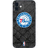 NBA Philadelphia 76ers Black Rust iPhone 12 Skin