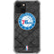 NBA Philadelphia 76ers Black Rust iPhone 13 Clear Case