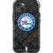 NBA Philadelphia 76ers Black Rust iPhone 13 Impact Case