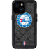 NBA Philadelphia 76ers Black Rust iPhone 13 Mini Waterproof Case