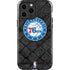NBA Philadelphia 76ers Black Rust iPhone 13 Pro Max Impact Case