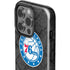 NBA Philadelphia 76ers Black Rust iPhone 15 Pro Impact Case