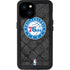 NBA Philadelphia 76ers Black Rust iPhone 15 Plus Waterproof Case