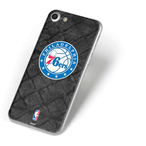 NBA Philadelphia 76ers Black Rust iPhone 8 Skin