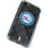 NBA Philadelphia 76ers Black Rust iPhone SE (2nd & 3rd Gen) Clear Case