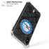 NBA Philadelphia 76ers Black Rust iPhone XS Max Clear Case
