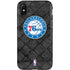 NBA Philadelphia 76ers Black Rust iPhone XS Pro Case
