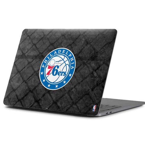 NBA Philadelphia 76ers Black Rust Apple MacBook Pro 13-inch Skin