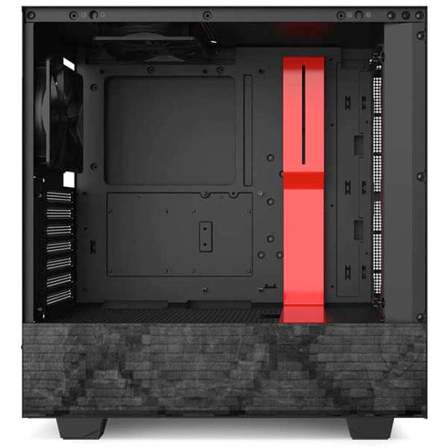 NBA Philadelphia 76ers Black Rust NZXT H510 Compact ATX Mid-Tower Case Skin