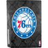 NBA Philadelphia 76ers Black Rust PS5 Console Skin