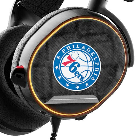 NBA Philadelphia 76ers Black Rust SteelSeries Arctis 5 Skin