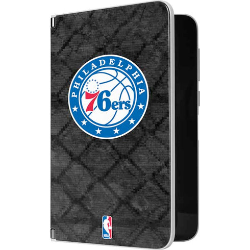 NBA Philadelphia 76ers Black Rust Surface Duo Skin