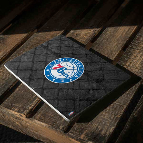 NBA Philadelphia 76ers Black Rust Surface Laptop 3 13.5in Skin
