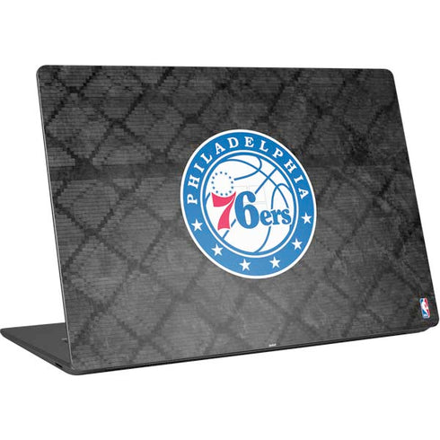 NBA Philadelphia 76ers Black Rust Surface Laptop 4 15in Skin