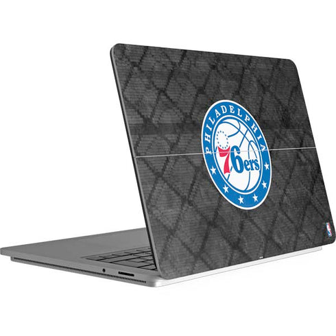 NBA Philadelphia 76ers Black Rust Surface Laptop Studio Skin