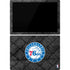 NBA Philadelphia 76ers Black Rust Surface Pro 7 Skin